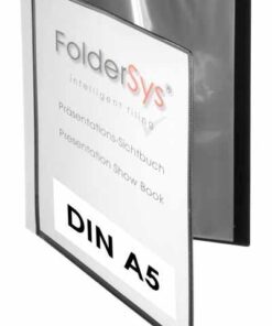FARDE PRESENTATION A5 40 VUES FOLDERSYS PERSONNALISABLE