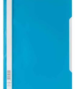 FARDE DEVIS DURABLE BLEU CLAIR A4