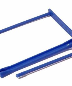 MULTICOM C-CLIP BOITE DE 100 ARCHIVAGE CLASSEURS 2 TROUS TYPE CAPI - BLEU