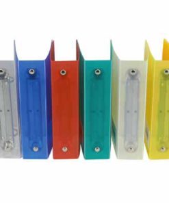 CLASSEUR PP BRONYL 14X11CM 2AN 2 ANNEAUX 25MM POLYPRO DOS DE 35MM