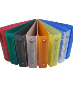 CLASSEUR PP BRONYL 15X20CM DOS DE 35MM - ANNEAUX 25MM