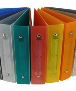 CLASSEUR PP BRONYL A5 2ANNEAUX 2 ANNEAUX 25MM POLYPRO - DOS DE 35MM - FORMAT 23X20CM