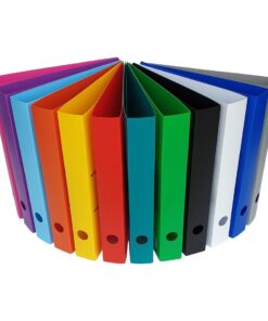 CLASSEUR LEVIER BRONYL PP ASS CLASSEUR SOUPLE DOS 45MM