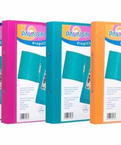 CLASSEUR PALADIN A4+ PERS 30MM 2 ANNEAUX PERSONNALISABLE POLYPRO - SOUPLE - DOS 3 CM