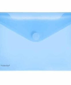 FOLDERSYS ENV VELCRO A5 BLEU ENVELOPPE
