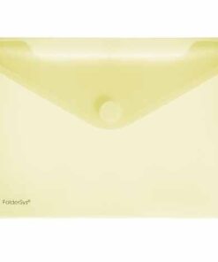 FOLDERSYS ENV VELCRO A5 JAUNE ENVELOPPE