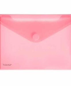 FOLDERSYS ENV VELCRO A5 ROUGE ENVELOPPE