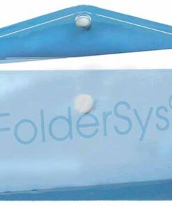 FOLDERSYS AMER VELCRO TRANSP ENVELOPPE 22X12.5CM US