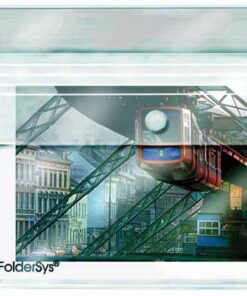 FOLDERSYS ENVELOPPE EXTENSI A4 EXTENSIBLE SOUFFLET TRANSP BLA