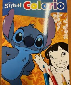 ALBUM A COLORIER STITCH 32 PAGES A4