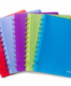 ATOMA ALBUM A4 60 VUES 1398 PP FARDES TRANSPARENTE