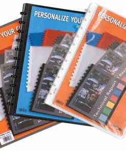 ATOMA ALBUM A4 60 VUES PERSON PERSONNALISABLE OPAQUE FARDES