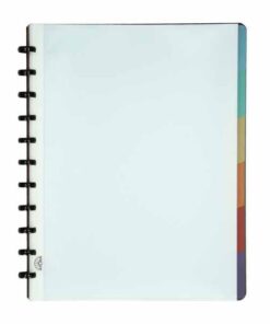 ATOMA ALBUM 50 VUES + INDEX COUVERTURE OPAQUE 6 INTERCAL INSERTS FARDE A4