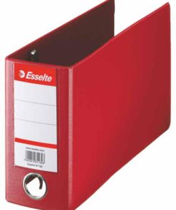 CLASSEUR CCP LEVIER 8CM ROUGE CLASSEUR A LEVIER ESSELTE BANQUE - POUR VIREMENT - PLAST