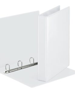 CLASSEUR 4AN 30MM PP A4 PERSO BLANC 4 ANNEAUX ESSELTE DOS 51 PERSONNALISABLE 4R-D 30 MM