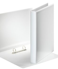 CLASSEUR 2AN 25MM PP A4 PERSO BLANC 2 ANNEAUX ESSELTE DOS 38 PERSONNALISABLE 2R-D 25 MM