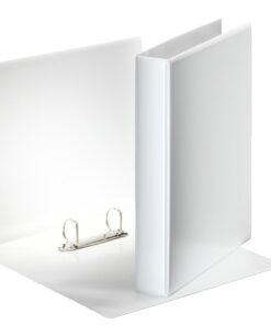 CLASSEUR 2AN 30MM PP A4 PERSO BLANC 2 ANNEAUX ESSELTE DOS 51 PERSONNALISABLE 2R-D 30 MM