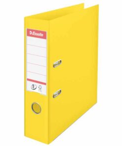CLASSEUR SLT LEV 7.5C JAUNE CL CLASSEUR LEVIER ESSELTE  POLYPRO VIVIDA A4 JAUNE CLAIR