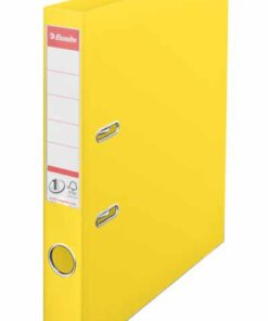 CLASSEUR SLT LEV 5CM JAUNE CL CLASSEUR LEVIER ESSELTE POLYPRO VIVIDA A4 JAUNE CLAIR