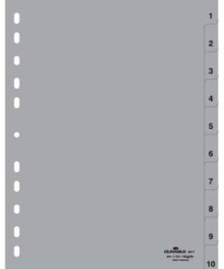 INTERCALAIRE DURABLE PP 1-10 POLYPRO - NUMEROTES