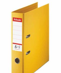 CLASSEUR SLT LEV 7.5CM JAUNE CLASSEUR LEVIER ESSELTE POLYPRO VIVIDA A4