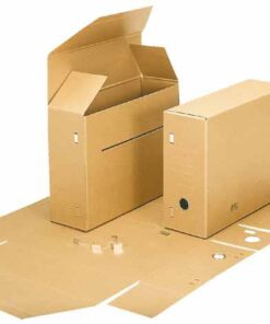 BOITE A ARCHIVES COMMUNALE FOLIO ESSELTE CARTON SOLIDE 36X11X26 CM
