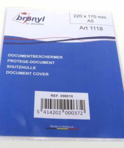 ETUI BRONYL 215X170MM - A5 DIN A5 - 180 MICRONS ETUI DE PROTECTION