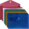 ACROPAQ 10 POCH VELCRO A4 POCHETTES POLYPRO
