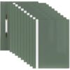 ACROPAQ 10 FARDES DEVIS VERT PASTEL NATUREL