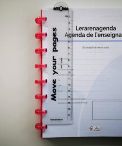 ATOMA AGENDA A5+ ENSEIGNANT PP 6INTERCAL + POCHETTES + REGLE