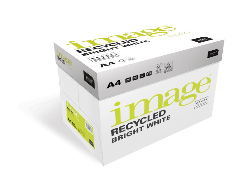 IMAGE RECYCLE 500F 80GR A4 PAPIER 100% RECYCLE - EXTRA BLANC - FSC - OPACITE 96 -