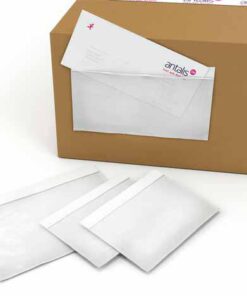 POCHETTE ADHESIVE 165X115CM FACE TRANSP DOCUMENTS COLIS - TRANSPORT - ETIQUETTE