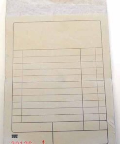 CARNET CAISSE 10X16 AUTOCOP BLOC CAISSE CARBONNE COMMANDE RESTAURANTS - GARCON CAFE