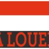 10 AFFICHES "A LOUER" 35x25CM