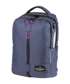 WALKER SAC A DOS ELITE BLUE-PI 32X46X23CM - 34 LITRES