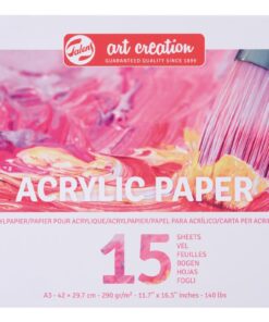 BLOC ACRYLIQUE A4 15F 290G ART CREATION