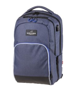 WALKER SAC A DOS COLLEGE BLEU 30X48X22 CM - 31 LITRES