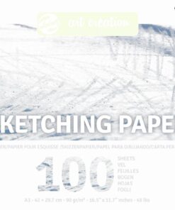 BLOC SKETCHING A3 100F 90G ART CREATION - BLOC ESQUISSE