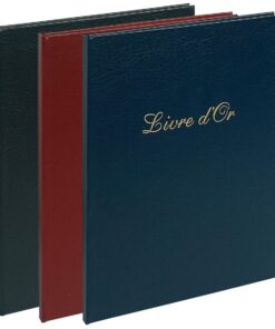 LIVRE D'OR EXACOMPTA 21X27.5CM