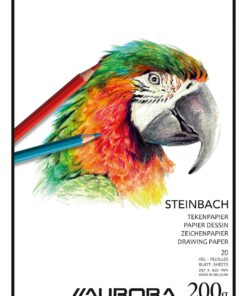 BLOC STEINBACH A3 200GR 20F BLOC DESSINS AURORA