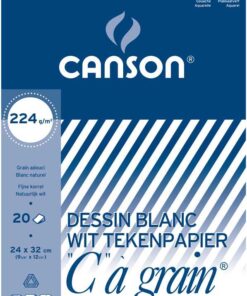 CANSON C A GRAIN 24X32 224GR BLOC DE DESSIN