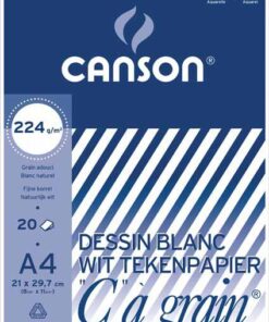 CANSON C A GRAIN 27X36 224GR BLOC DE DESSIN