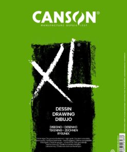 CANSON XL DESSIN A4 50F 160G GRAIN LEGER  - BLOC SPIRALE