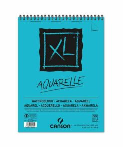BLOC SPIRALE XL A4 AQUARELLE CANSON DESSIN