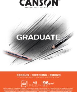 BLOC GRADUATE 40FLS A5 96GR CANSON - CROQUIS