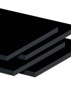 CARTON MOUSSE 3MM 50X65 NOIR (PAS LIVRABLE PAR TRANSPORTEUR ENLEVEMENT EN MAGASIN)