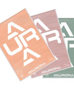 BLOC LETTRES AURORA A4 100F 1L LIGNE